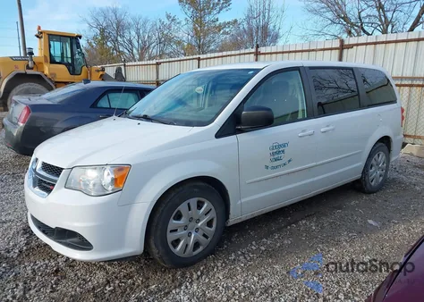 2016 Dodge Grand Caravan Se z USA, uszkodzony, nr VIN 2C4RDGBG1GR137124